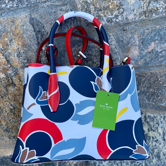 Kate Spade Eva Breezy SM Leather Satchel Crossbosy - Picture 6 of 8